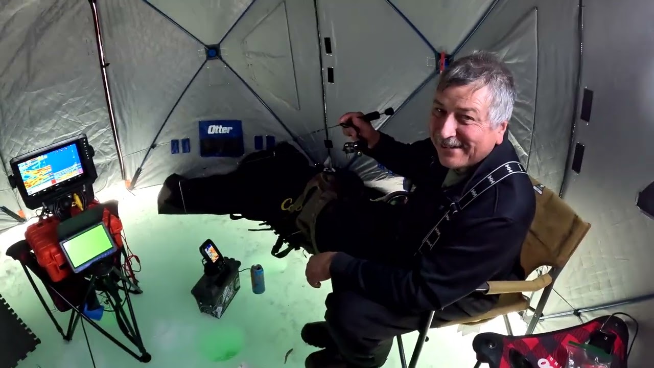 Lake Couchiching Ice Fishing Perch 