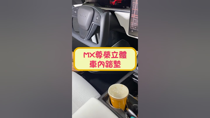 特斯拉 Tesla Model X 尊榮立體車內踏墊 安裝 by 4TSLA (4tesla.tw)