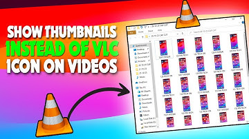 how to show thumbnails instead of VLC icon on videos | PIN TECH |