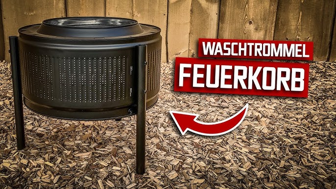Feuerkorb Aus Waschmaschinentrommel Bauen