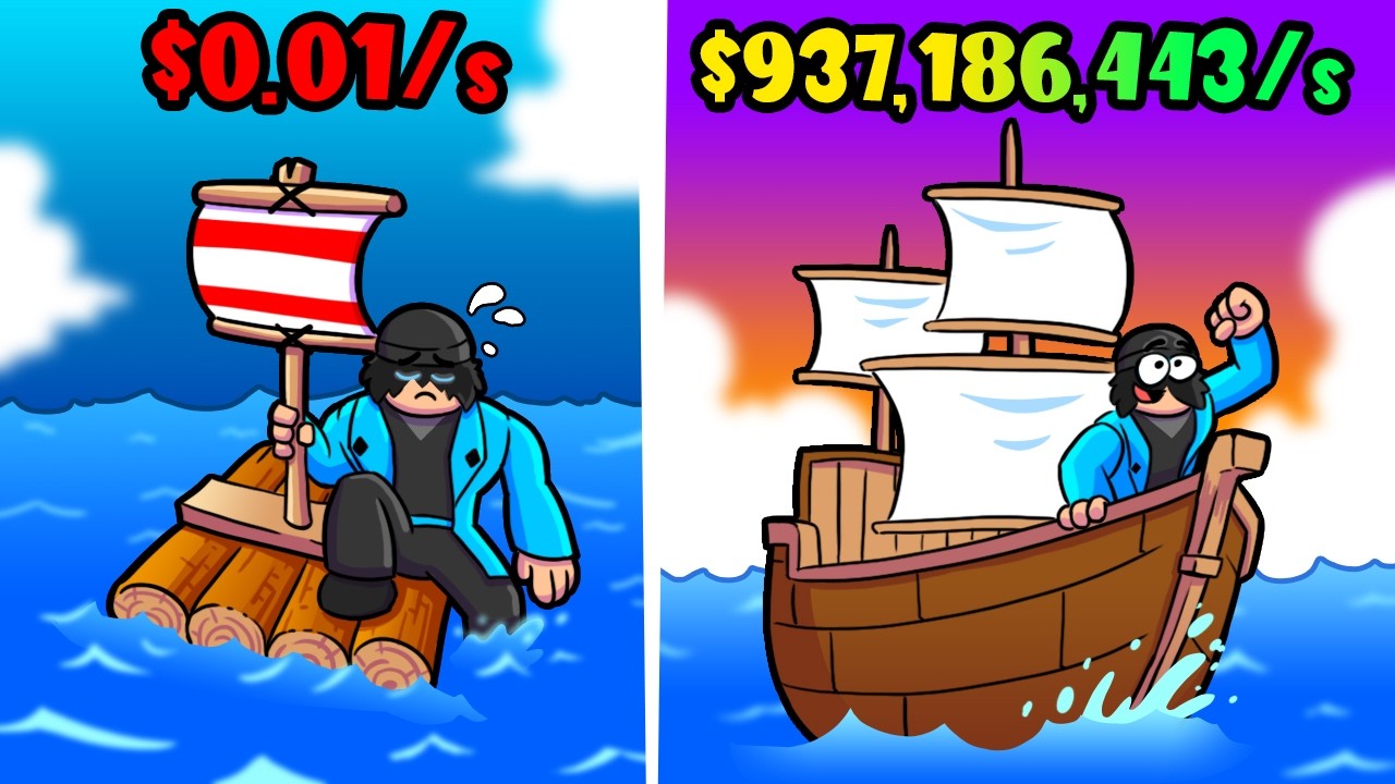 Sail Your Boat fuel and resource progression video thumbnail