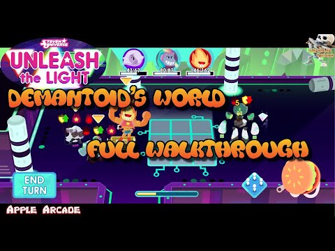 Unleash The Light - Demantoid's World Full Walkthrough (Apple Arcade)