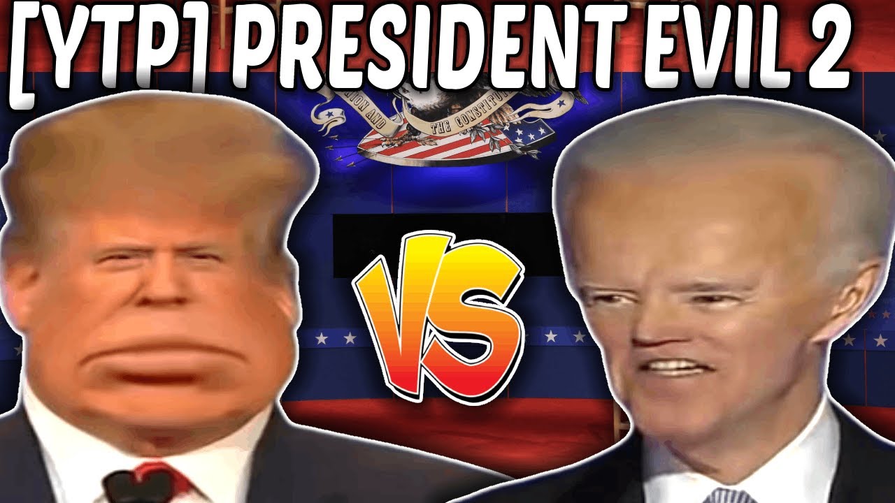 DONALD TRUMP JOE BIDEN DEBATE HILARIOUS YTP!!! [YTP] PRESIDENT EVIL 2: AMERICA LOSES THE GAME