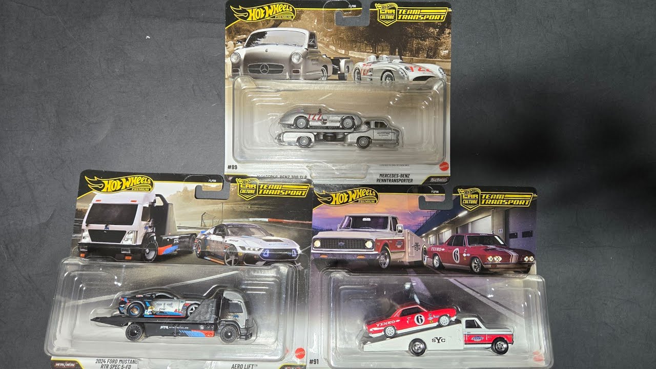 Opening 2026 Hot Wheels Team Transports - Mercedes-Benz - RTR