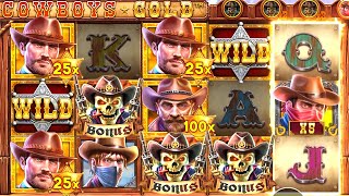 COWBOYS GOLD SLOT HITS MAX LEVEL AND SOME BIG WINS screenshot 3