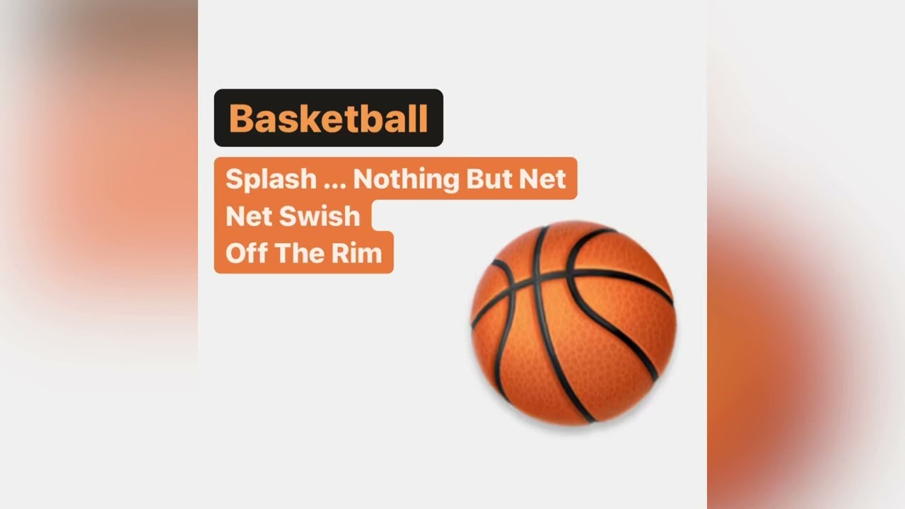 Basketball Sound Effects Net Swish + YouTube