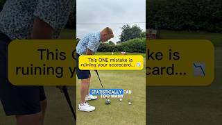 Fix This ONE Putting Mistake to Drop Strokes Fast ⛳️ #golf #golftips #putting