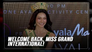 Watch Emma Tiglao Comes Home After Bagging Miss Grand International Crown Abs-Cbn News