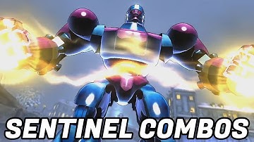 UMVC3 - SENTINEL SOLO COMBOS!