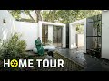 This 2400 sq ft bangalore home has two courtyards home tour