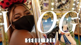 SEOUL VLOG 36 | LIFE IN KOREA | KOREA TRAVEL VLOG | Lotte World | Homesick | Hairspells
