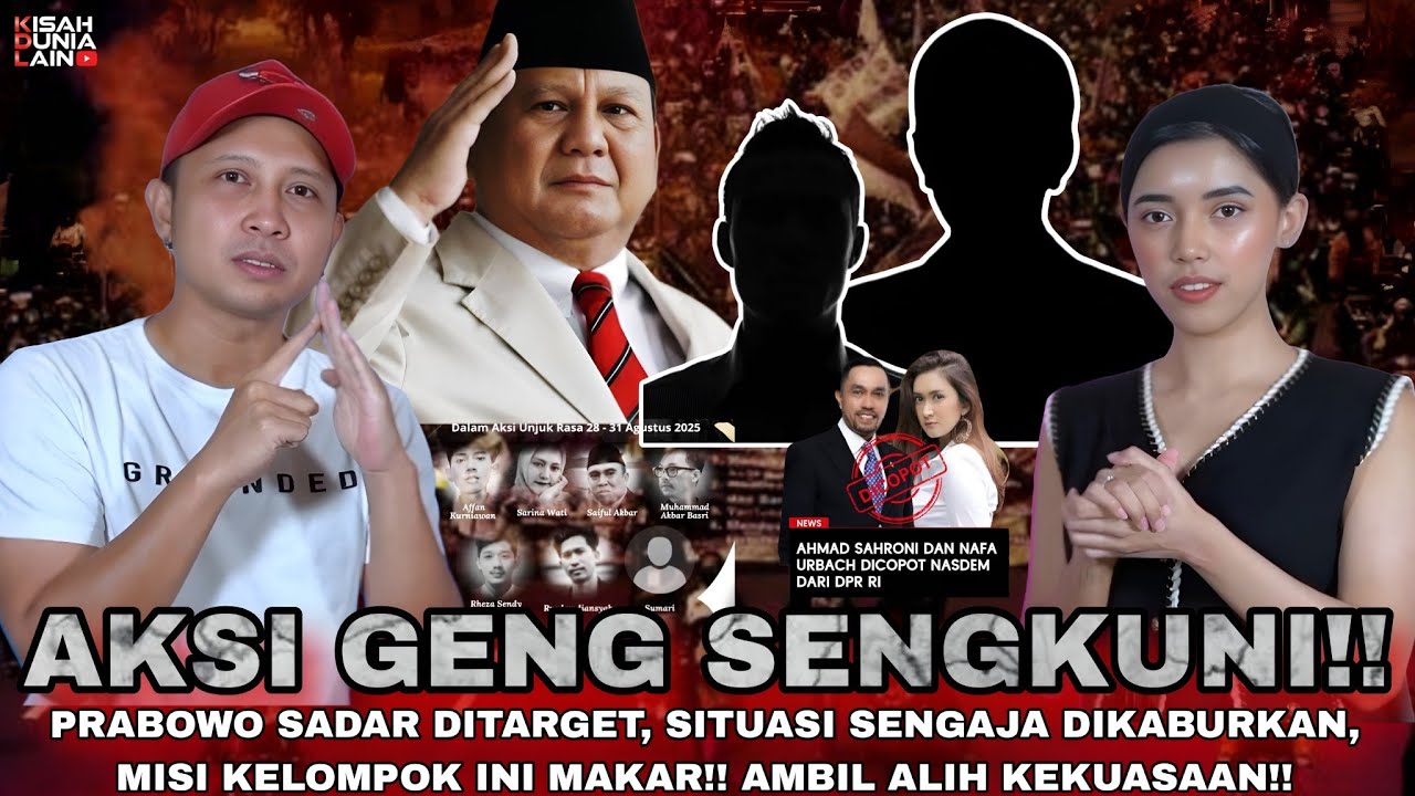 ANALISA KI ATMO DALANG KUDETA & MAKAR!! DIBALIK MASSA DEMO, PRESIDEN DITARGET!! | KISAH DUNIA LAIN