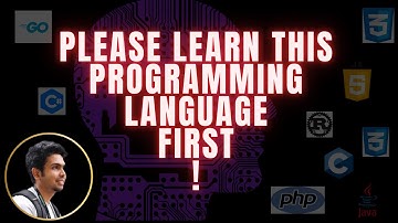 Which is the Best Programming Language to learn first ❓ 👨‍💻