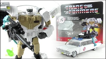 GHOSTBUSTERS Ectotron Transformer Toy Review | Votesaxon07
