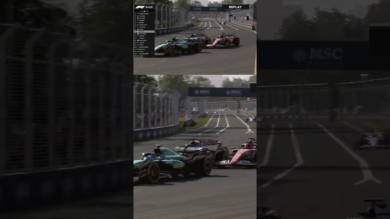 Senna vs. Sainz – Melbourne GP F1 24 Battle