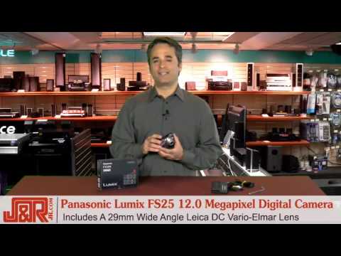 Panasonic DMCFS25S Lumix FS25 12.0 Megapixel Digital Camera - YouTube