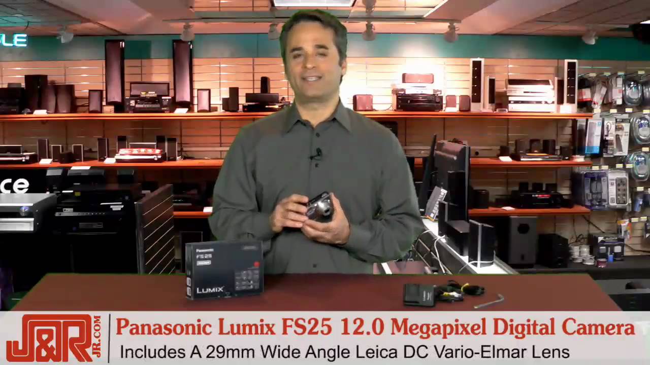 Panasonic DMCFS25S Lumix FS25 12.0 Megapixel Digital Camera - YouTube