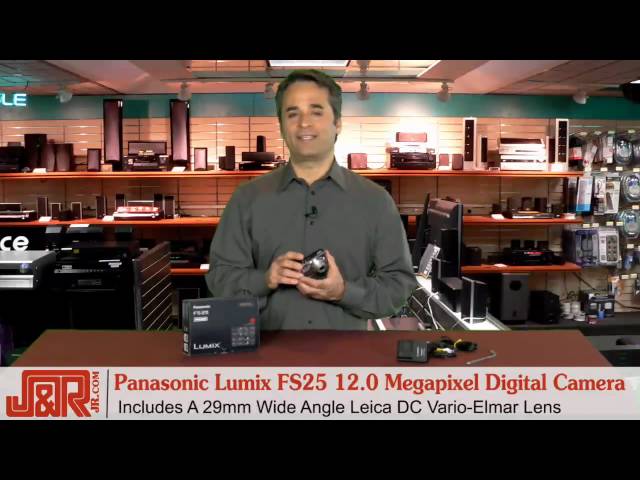 Panasonic DMCFS25S Lumix FS25 12.0 Megapixel Digital Camera - YouTube