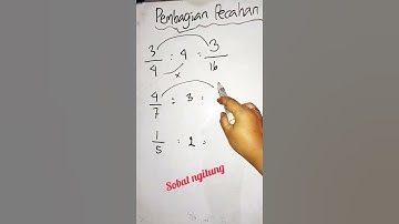 trik pembagian pecahan dengan bilangan bulat #trikmatematika #matematikasd #soaldanpembahasan