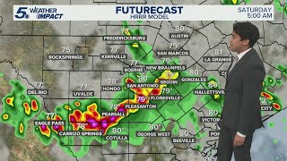 Slight risk of flooding Friday afternoon, Heat Advisory in effect | KENS 5 Weather Impact Forecast