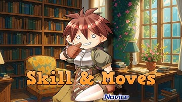 Ragnarok Battle Offline Novice Male All Skill and Moves