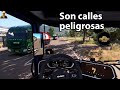EXPLORANDO LAS TRAMOS PELIGROSAS DE Euro Truck Simulator 2. #ets2 #eurotrucksimulator2