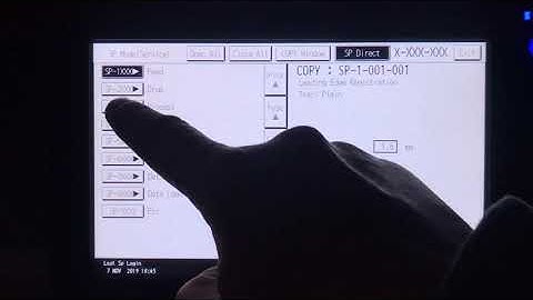 COUNTER reset Drum Transfer Developer RICOH MPC3002 MPC3502 MPC4502