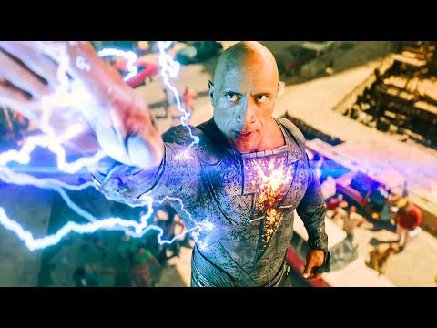 BLACK ADAM "Black Adam Vs Justice Society" (4K ULTRA HD) 2022