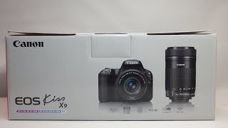 【一眼レフ】Canon EOS Kiss X9 ダブルズームキット開封＆試し撮り