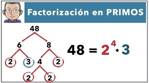 Descomposición en factores PRIMOS muy fácil y rápido