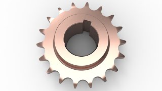 「DESIGN 328」 Sprocket Gear | Solidworks tutorial