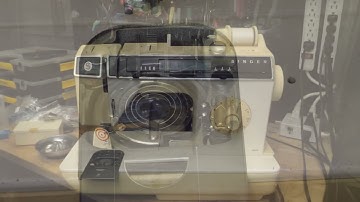 Singer 290C Draad- en spoelopwinder x265 12 bit