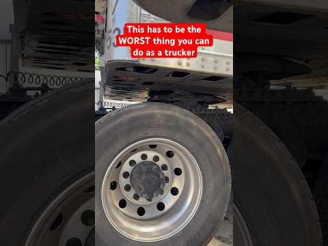 Worst Mistake Of Truckers Life #truck #volvo #truckdriver #trucking #trailer #oops