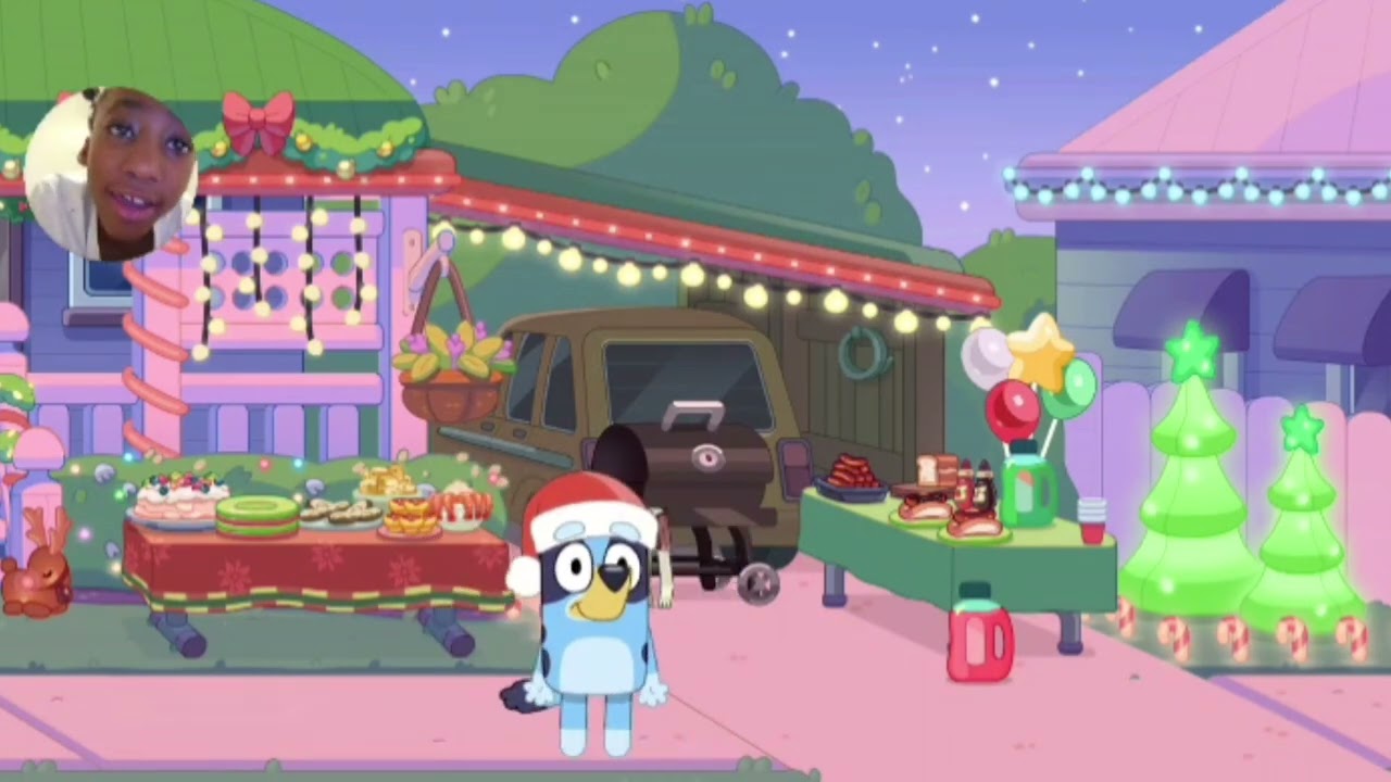 BLUEY LET'S PLAY GAME CHRISTMAS CAROL LITTLE DONKEY