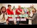 Pass The Present HOT POTATO Truth Or Dare Christmas Game!