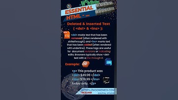 Essential HTML, CSS, JS S&S #webdevelopment #webdesign #frontend #html #nooneneo @nooneneo.vision