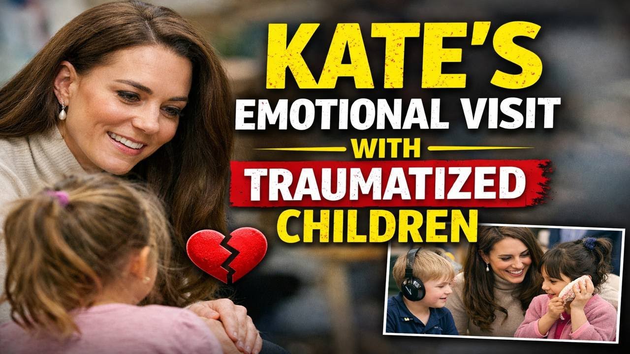 Princess Kate’s Quiet Moment With Traumatized Children Left Everyone Emotional