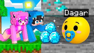 Jugué como BEBÉ VERITY para TROLLEAR a Mis Amigos en Minecraft!