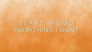 Blake Wood - Everything I Want (Lyrics)