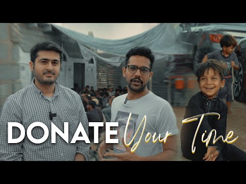 Donate your time if you don’t have money - Ali Gul Pir