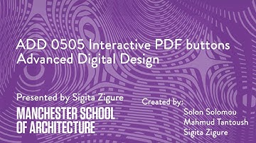 ADD 0505 Interactive PDF buttons