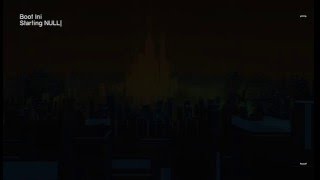 Animation bootup for Glitchspace UI test