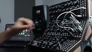 Sunday afternoon - DFAM ambient groove (Mother-32, Subharmonicon) Moog Sound Studio