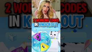 The 2 “NEW” WORKING CODES in “KNOCKOUT” on ROBLOX!