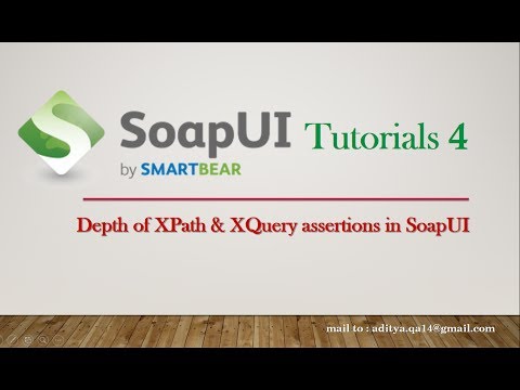 XPath and XQuery assertions in SoapUI in depth