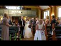 Bride surprises with singing in the church on her wedding day!