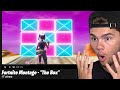 REACTING to my fans FORTNITE MONTAGES... (part 4)