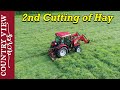 Cutting Hay Field After Work, Struggling with the Sicklebar Mower