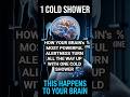 Take 1 Cold Shower — Watch What Happens Inside Your Body #brainchemistry #shorts #healthshorts