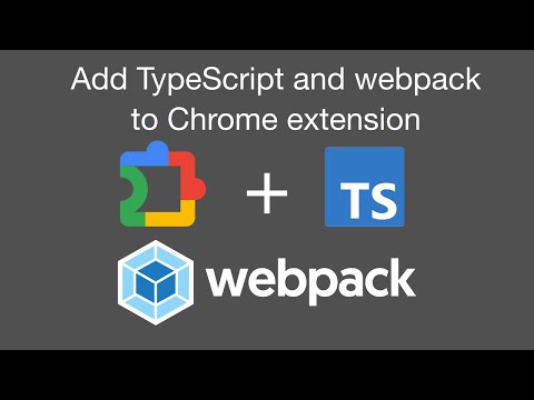 Add webpack and